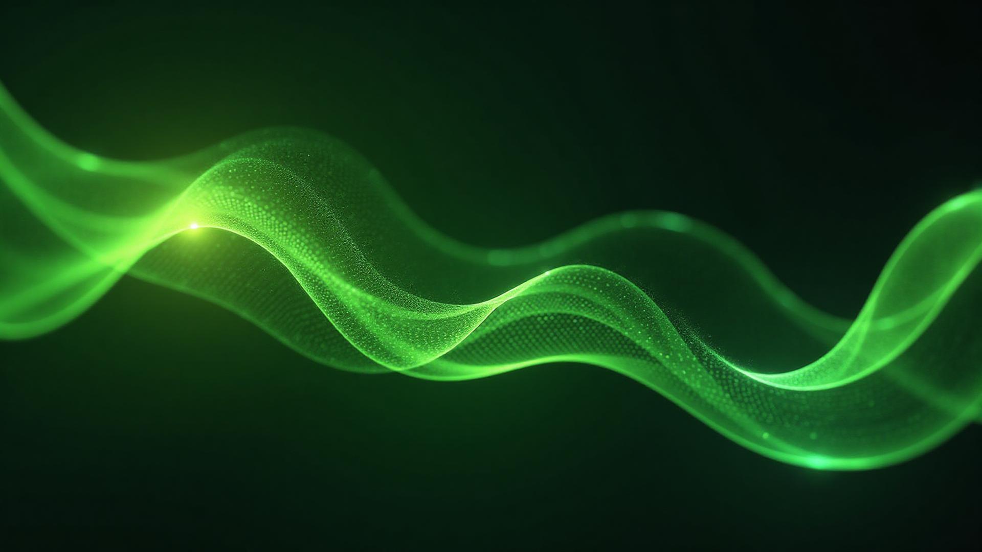 Abstract flowing shapes